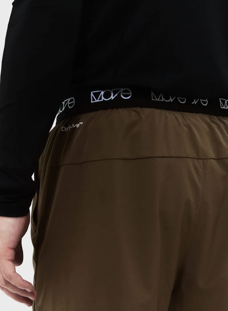 H&M DryMove™ Long 2-in-1 Sports Shorts