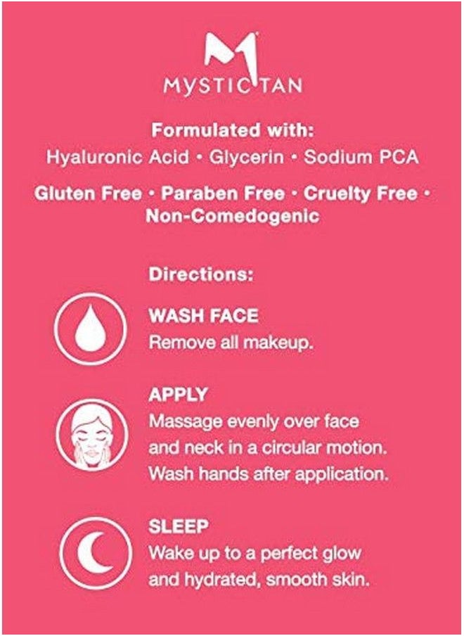Mystic Tan Wake Up Tan Face Self Tanner Serum With Hyaluronic Acid 10 Fl Oz / 295 Ml  - Image 5