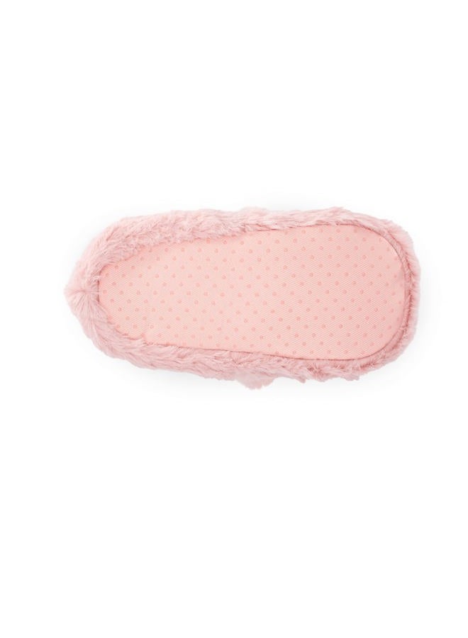 Simple Joys by Carter's Baby High Top Slippers, Pink, Bunny, 3X-Small Unisex Infant - Image 5