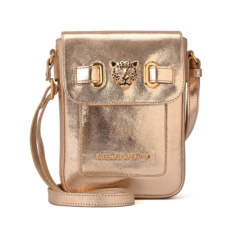 Carmen Steffens Crossbody Bag Leopard Gold