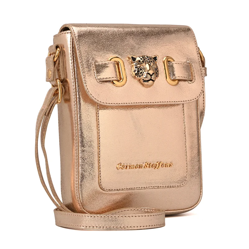 Crossbody Bag Leopard Gold
