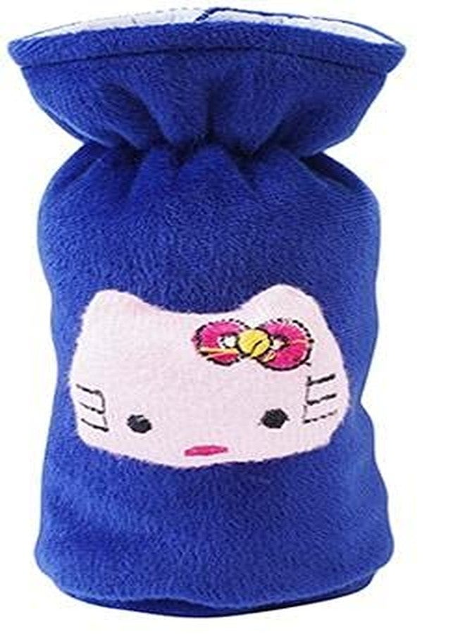 Lala Maneet Soft Plush Stretchable Baby Feeding Bottle Cover for Baby Pack of 2 Feeding Cover Tote Bag, 130-250 ML Baby Milk Feeding Bottle Cover Dark Blue & Dark Red - Image 4