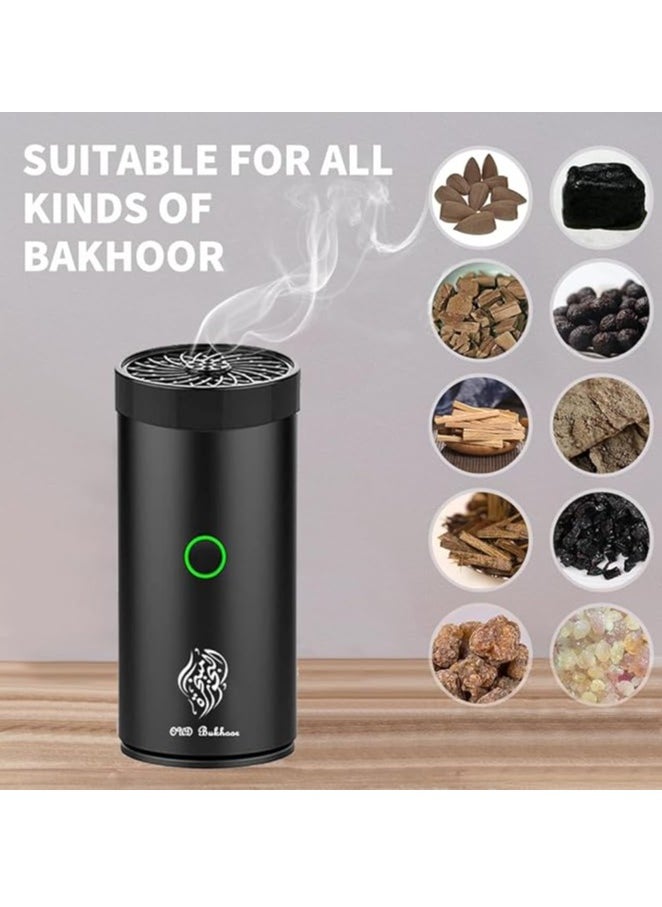 Prime by javaudan Mini Electric Bakhoor Burner Portable USB Type C Rechargeable Incense Burner for Aromatherapy & Home Fragrance  - Image 4