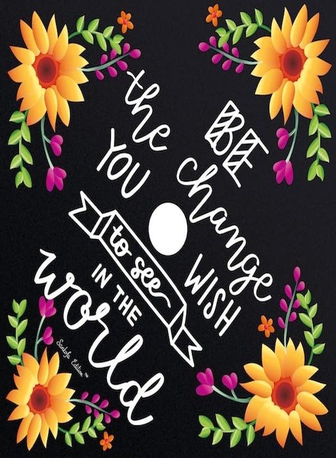 ADVANSYNC Be The Change You Wish To See Graduation Cap Topper - Image 4