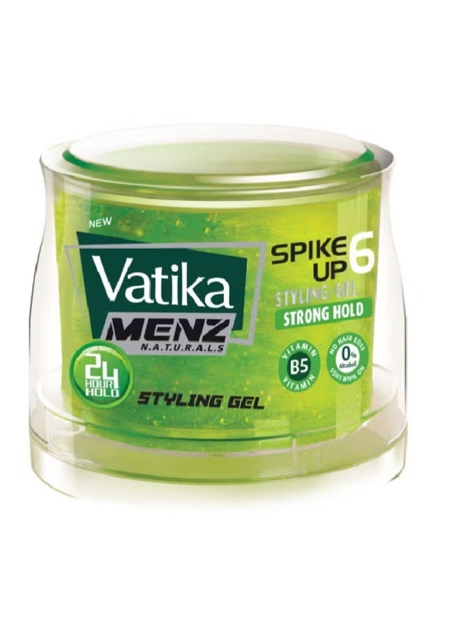 Vatica Vatika Naturals Menz Styling Hair Gel |Strong Hold & High Shine | Easy to Style 250.0ml - Image 1