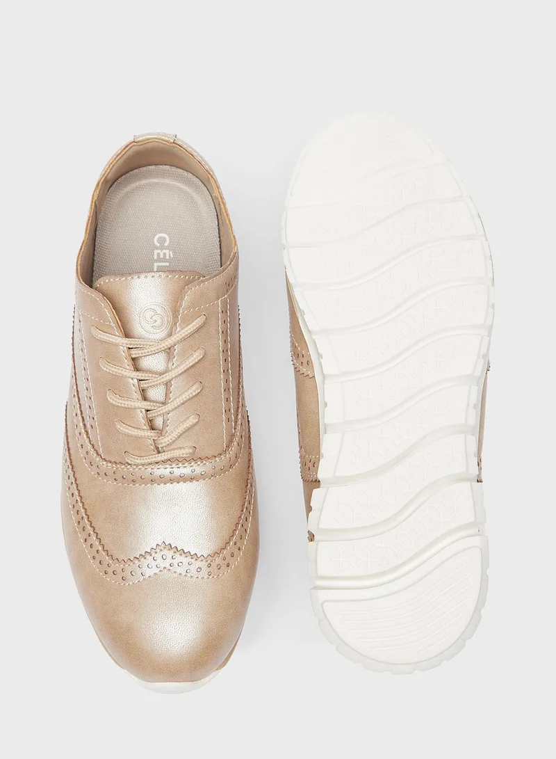 Celeste Lace Up Low Top Sneakers