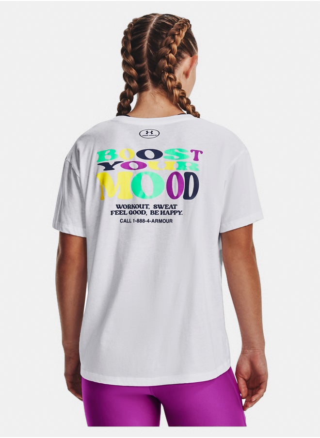 UNDER ARMOUR - Boost Your Mood Short Sleeve T-shirt - Image 1