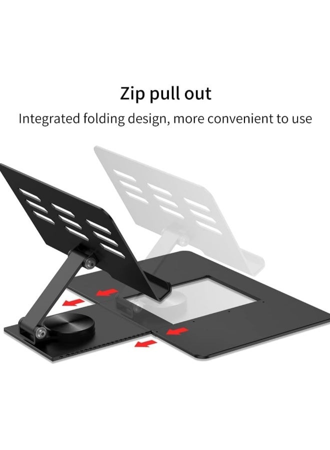 Folding Bracket Compatible with Samsung Galaxy Z Fold 6 5G Bluetooth keyboard Holder Desk Rotation Stand Desktop for Fold 6 - Image 5
