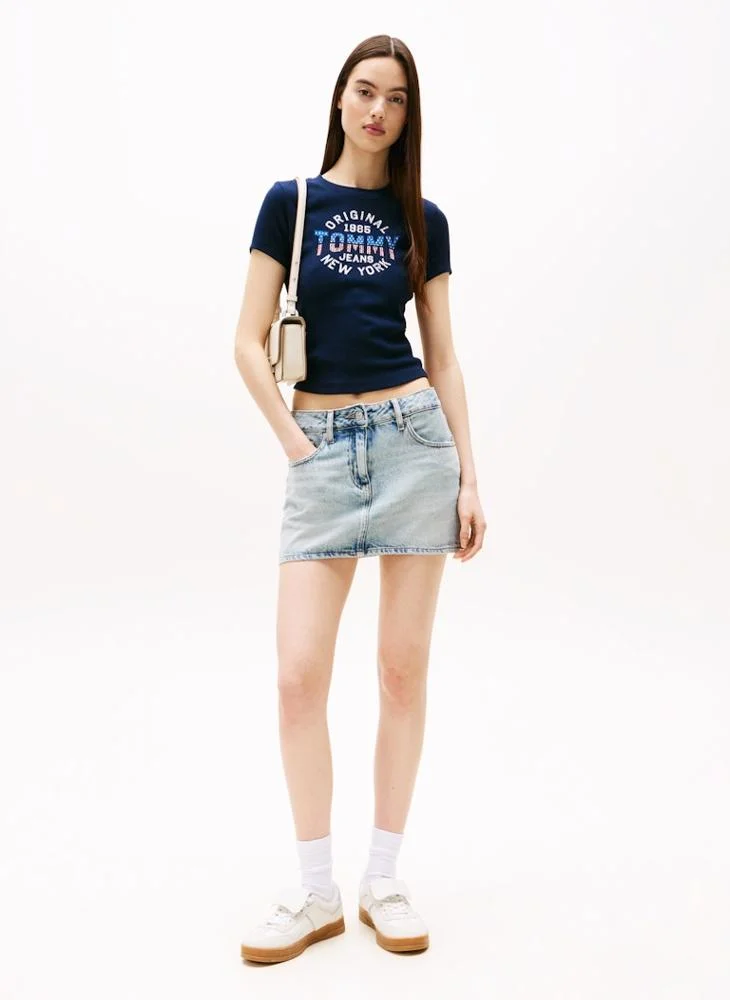 TOMMY JEANS Graphic Crew Neck T-Shirt