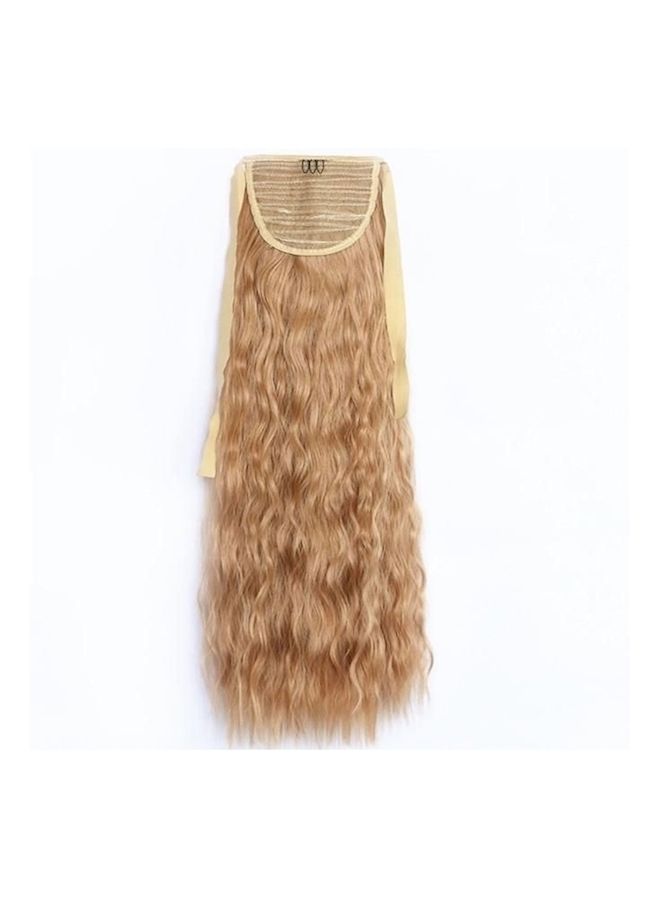 NIBEMINENT Long Curly Hair Wig Blond 50cm