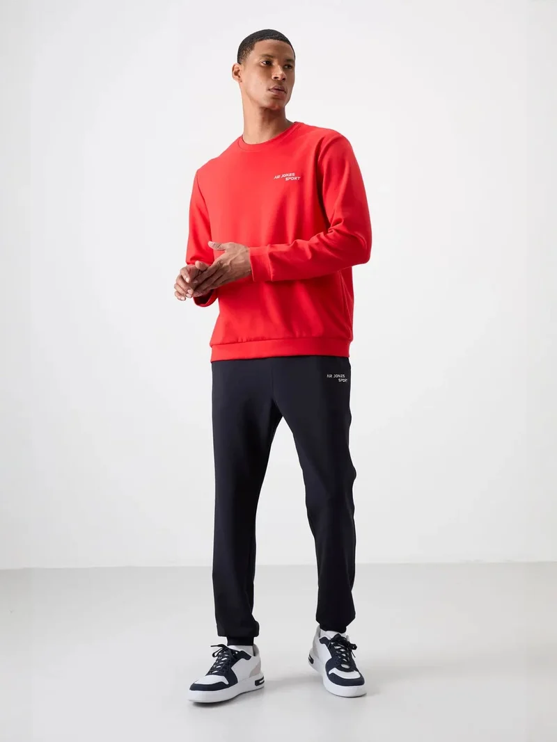TOMMYLIFE TOMMY Men's Long-Sleeve Sweatshirt And Pants Set