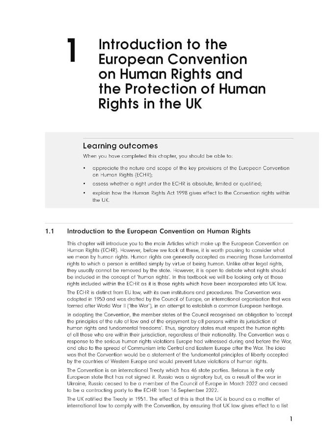 Foundations of Law - Administrative Law and Human Rights  - Image 3