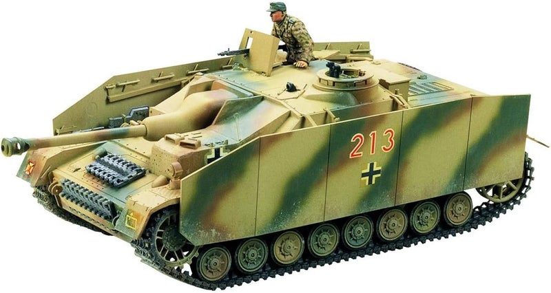 Tamiya طقم نموذج TAMIYA 1:35 حماية العاصفة IV SDKFZ163 - يتطلب تجميع دقيق من البلاستيك - Image 1