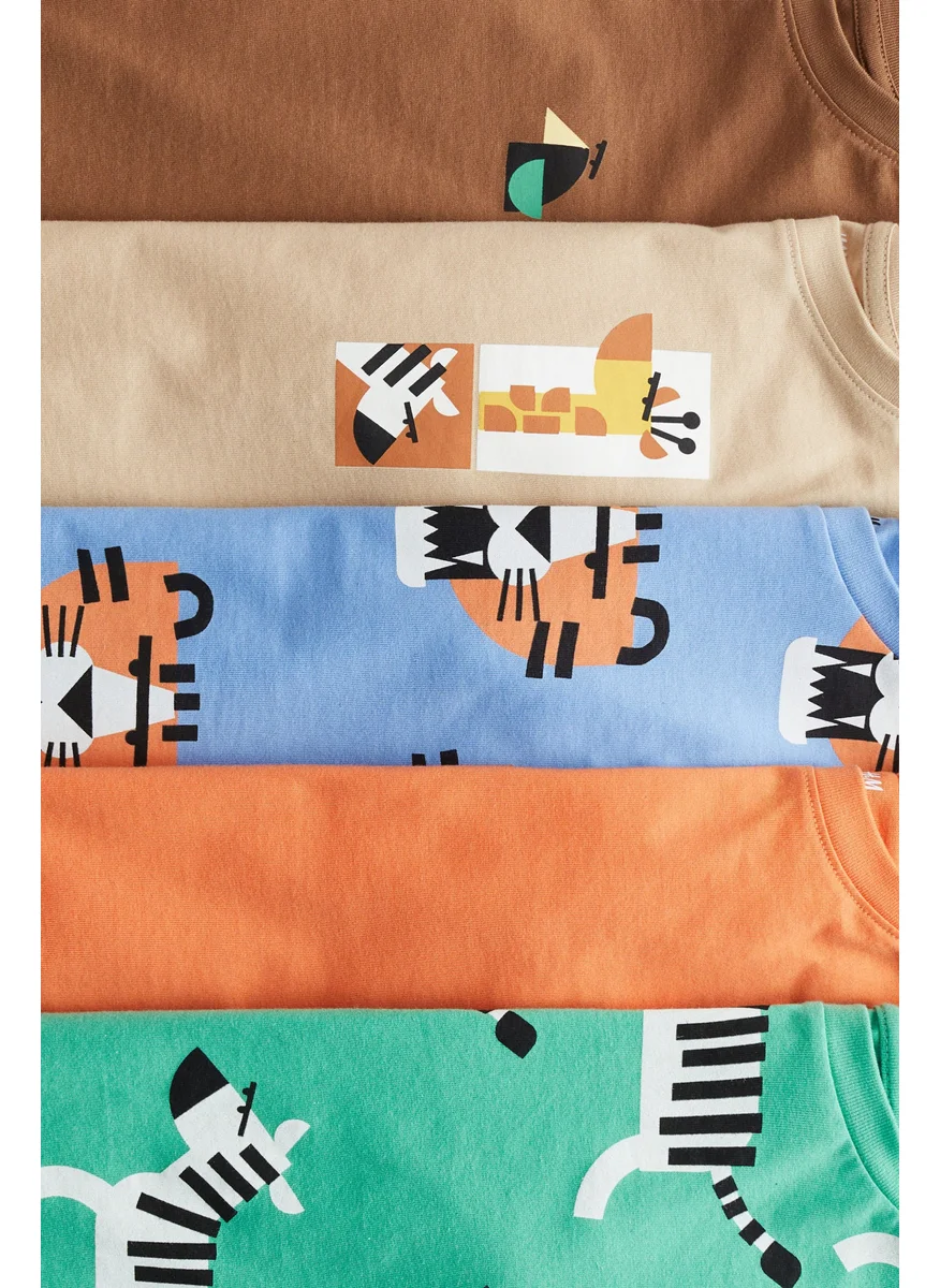 اتش اند ام 5-Pack Jersey T-Shirts