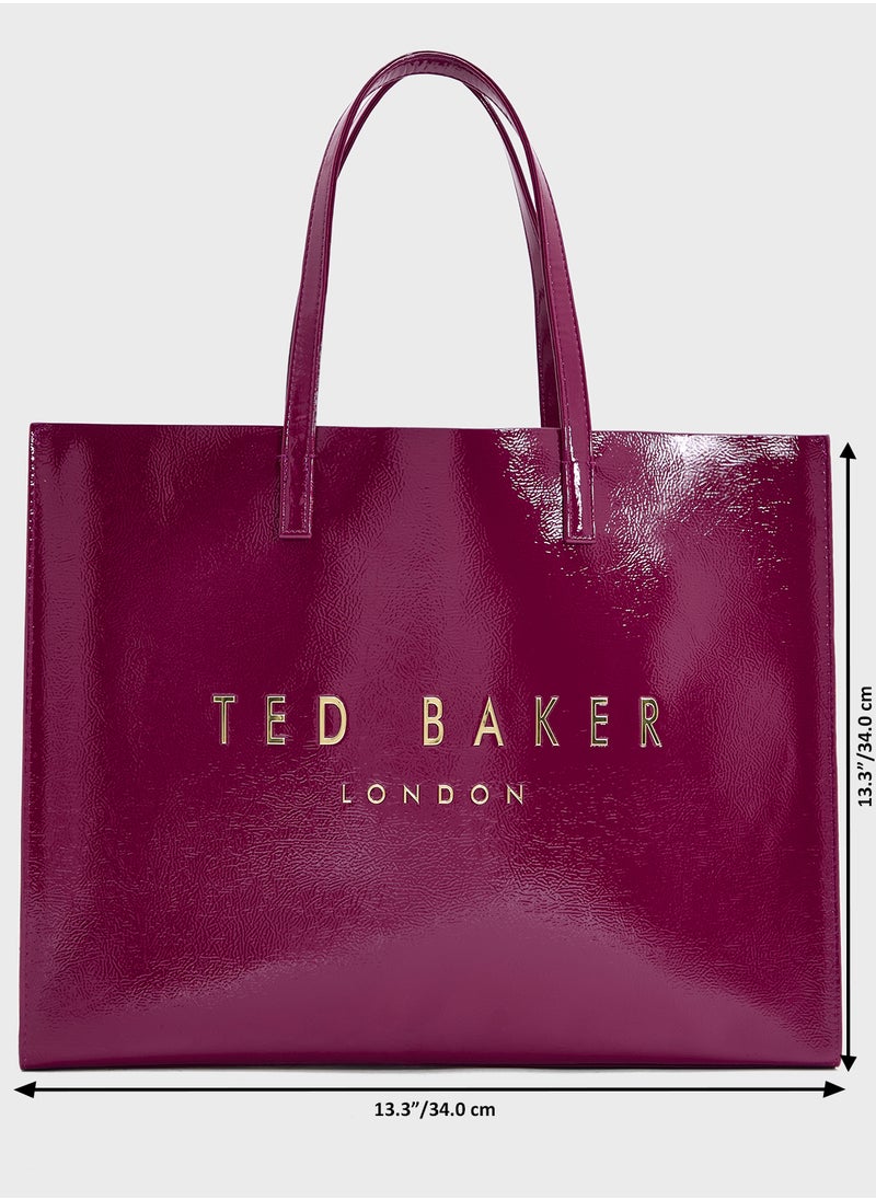Ted Baker - Crinkle Extra Large Icon Bag - Image 1