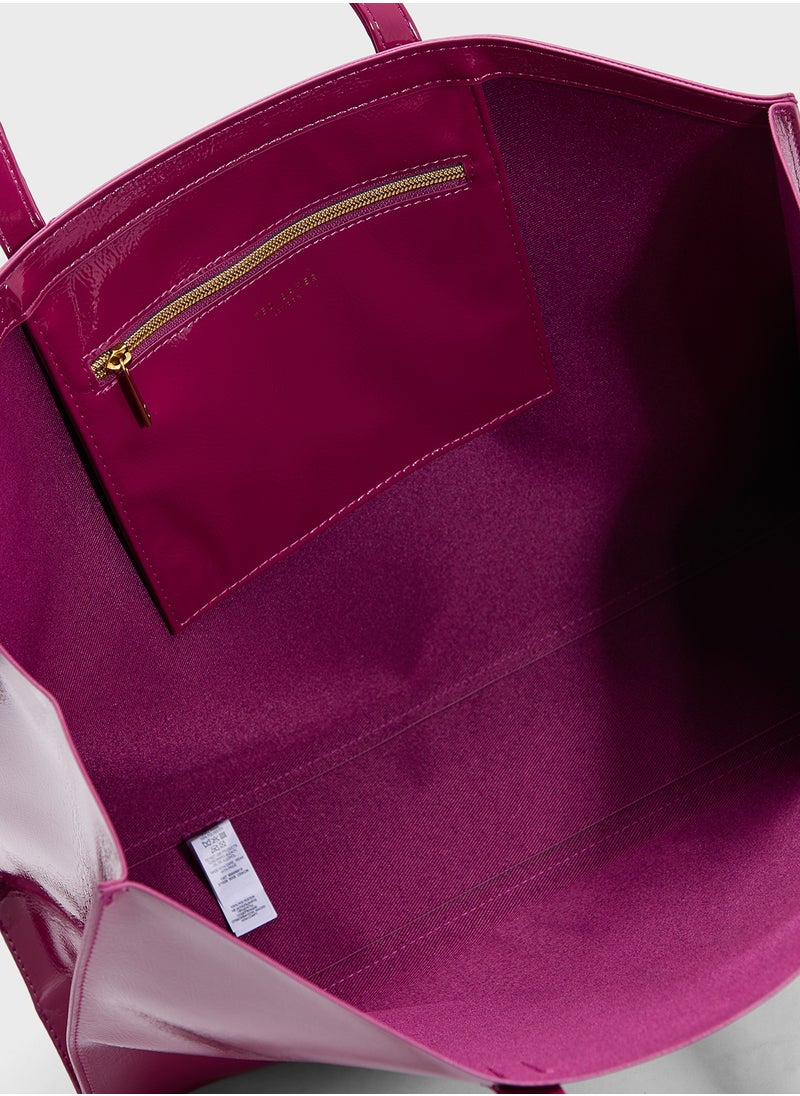 Ted Baker - Crinkle Extra Large Icon Bag - Image 1