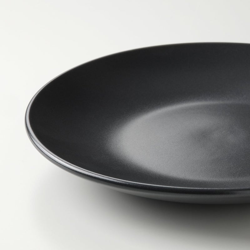 Baitique Side Plate Stoneware Matt Dark Grey 20 cm - Image 3