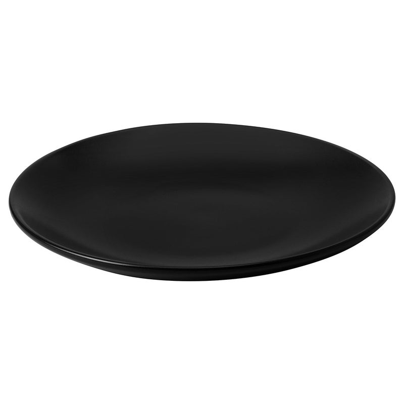 Baitique Side Plate Stoneware Matt Dark Grey 20 cm - Image 1