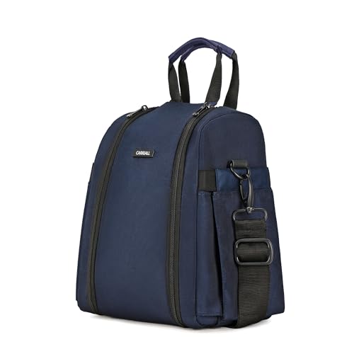 Carriall Navy Meal Bag/Lunch Bag, Tiffin Bag for Office, College, School & Picnic | Reusable & Water-Resistant Lunch Box Cover Bag Only | 8L Capacity | Gifting for Men,Women & Kids (Boys/Girls) - Image 1