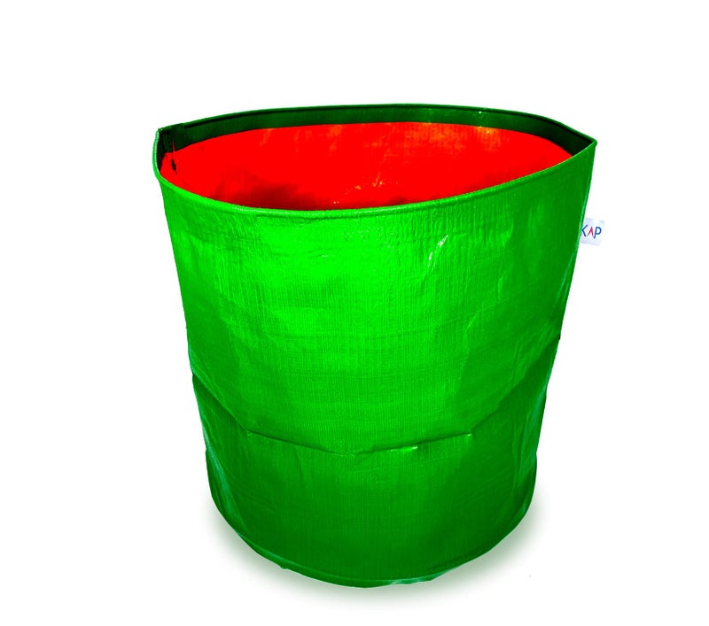 KAP HDPE and UV Treated Grow Bags Balcony Gardening and Terrace Gardening, Size (15" X 15" Inches) Pack of 4 - Image 3
