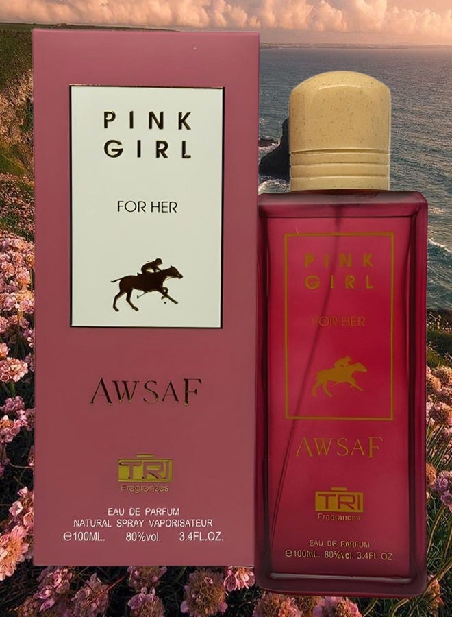 تي أر آي 2 قطع عطر أوصاف بينك جيرل للنساء 100 مل - Image 2