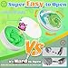 WATERELF Play Putty Slime for Kids Fidget Sensory Artistic Therapy Putty Toys for Boys Girls Adults Stress Relief NonSticky 311 Inch 32 Oz NP003Green - Image 4