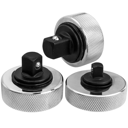 Eyech 3Pcs Mini Finger Ratchet Set, 1/2" 3/8" 1/4" Drive Palm Ratchet Set, Reversible Stubby Socket Ratchet Wrench, Thumbwheel Ratchet Wrench Tight Spaces - Image 1