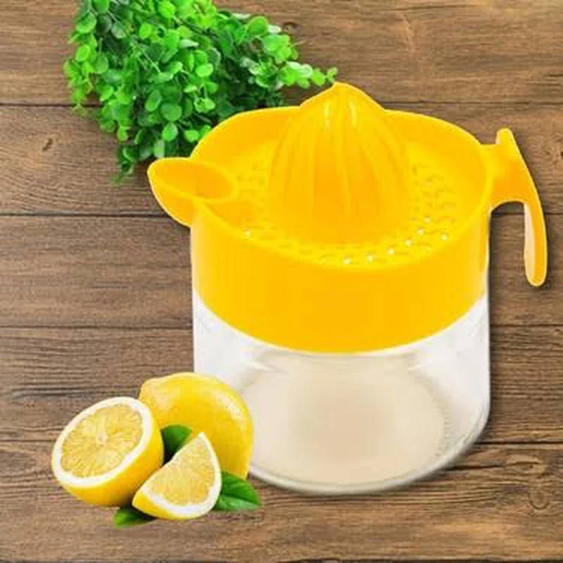 Hane216 Glass Lemon and Citrus Juicer, Lemon Squeezer, Orange Squeezer, Tangerine Squeezer
