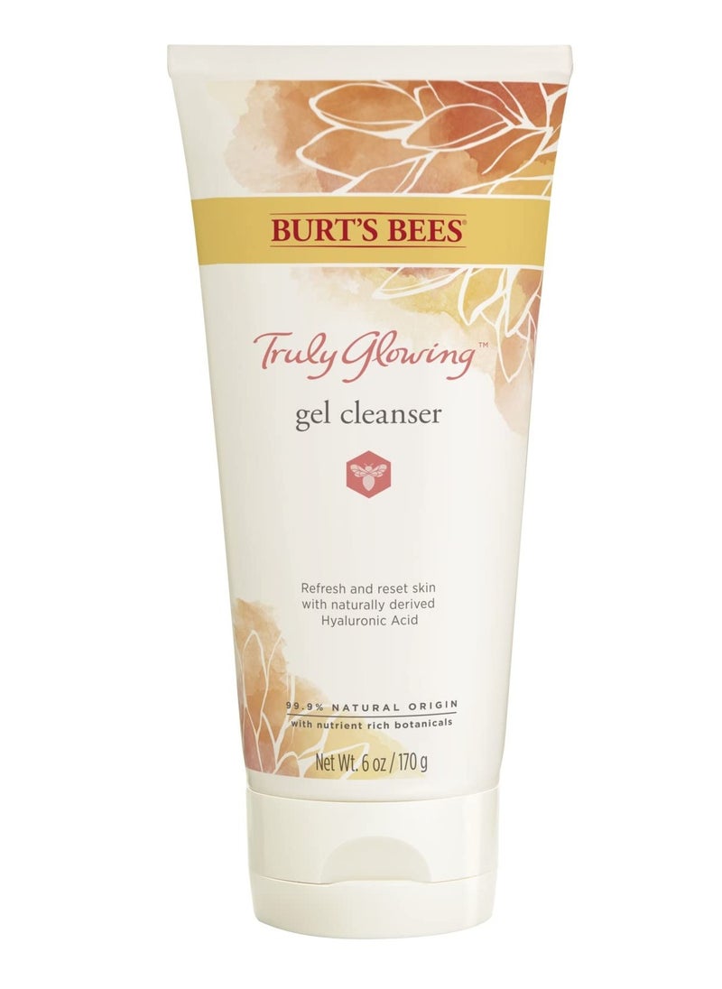 Burts Bees Burts Bees Truly Glowing Gel Cleanser Unisex 6 oz  - Image 1