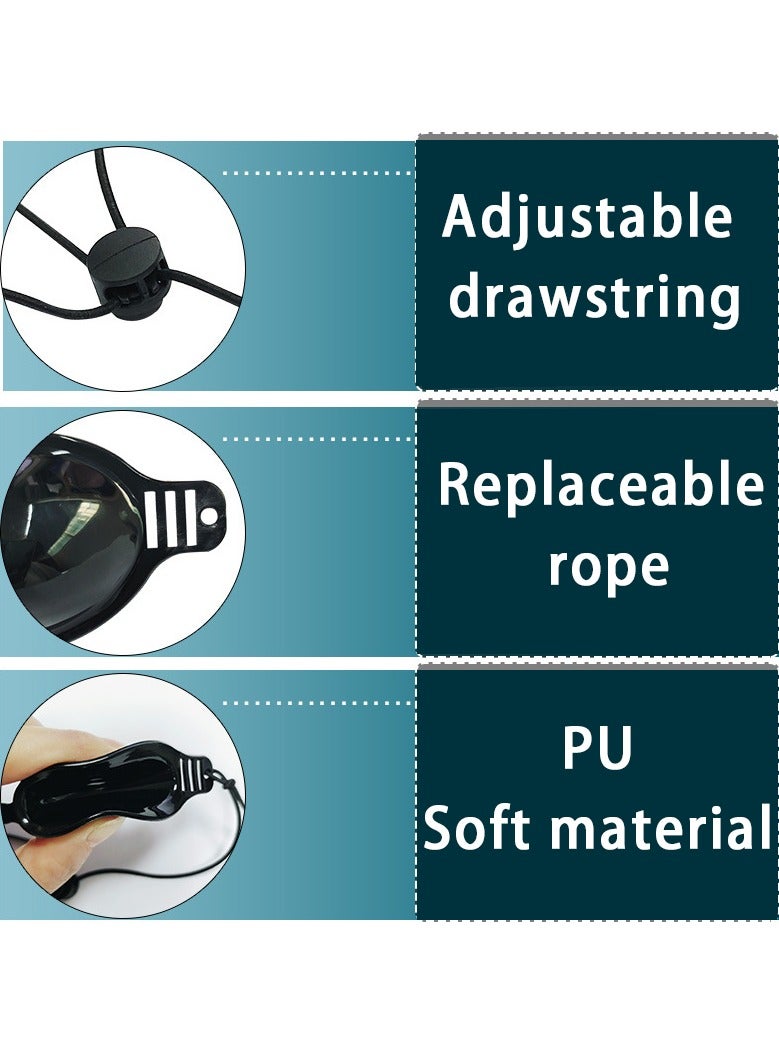 CAMPANAS 2 PCS  Laser Safety Glasses for Red Light Therapy, Anti-Fog Dust-Proof Scratch-Proof Splash-Proof, Beauty Patient Protective Eye Goggle for Ipl, Laser, LED, UV Lamp Treatment - Image 2