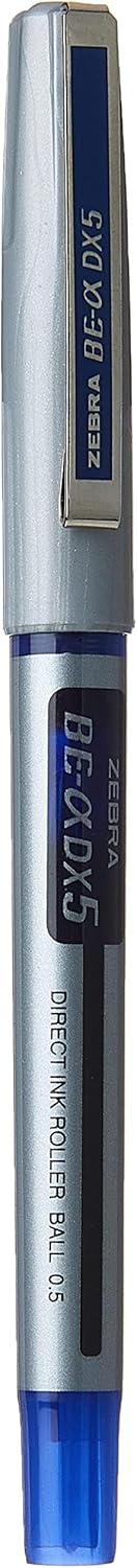 Zebra Pen قلم زيبرا DX5 رولربول بنقطة إبرة 0.5 مم - أزرق - Image 2