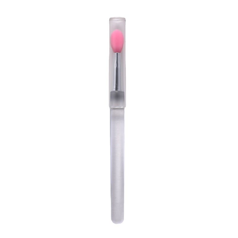 Portable Dustproof Silicone Lip Brush Painting Eye Brush Line Lipstick Brush Lipstick Brush Travel Makeup Brush - Image 5
