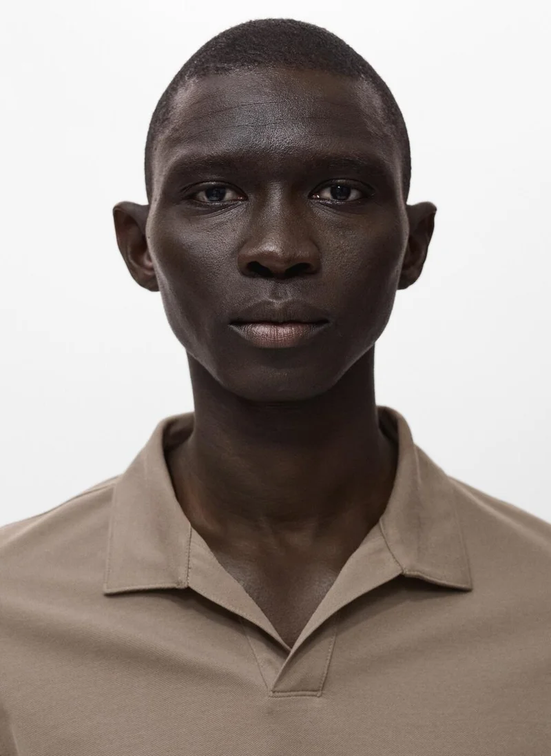 مانجو مان تيشيرت بولو قطن بيكيه