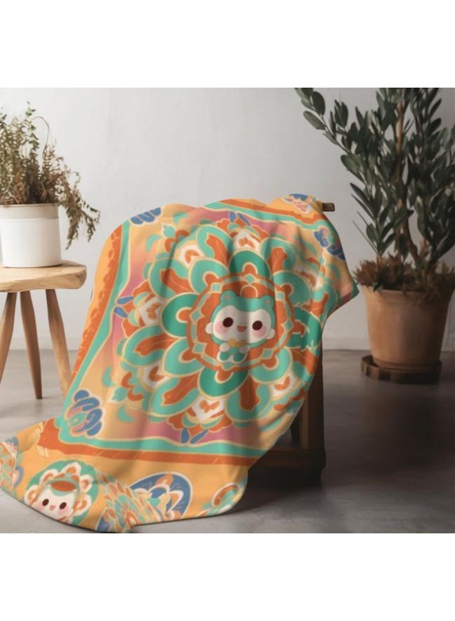 general Flannel thin blanket (warm and comfortable, suitable for sleep, gaming, dust removal and sandproof) 150cm*200cm - 82 - Image 5