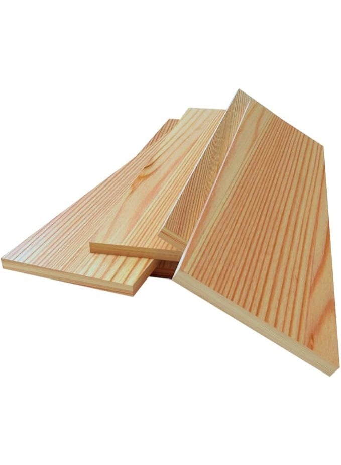 عبوة من 12 لوح خشب صنوبر طبيعي صلب (خشب لين) مقاس 950 × 30 × 12 مم للأشغال اليدوية والرسم والدهان ومشاريع DIY