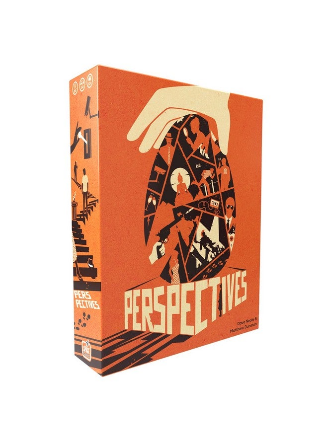 Space Cowboys Perspectives (Orange Box) - Mystery Game, Cooperative Storytelling Game for Kids and Adults, Ages 12+, 2-6 Players, 90 Minute Playtime, Made - Image 1