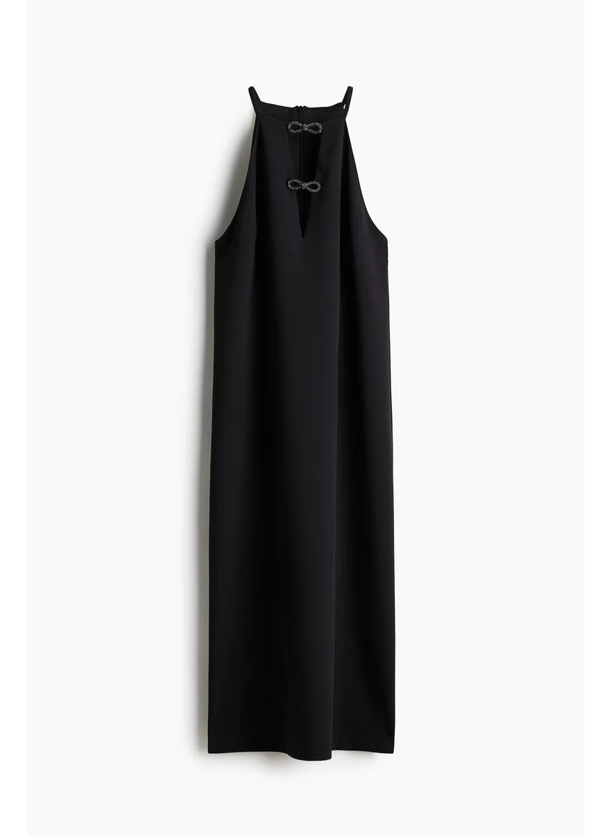 اتش اند ام Bow-Embellished Dress