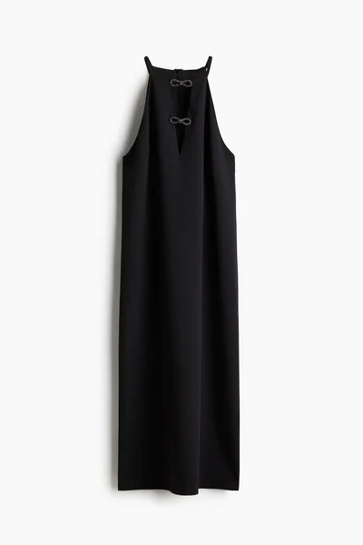 H&M Halterneck Column Dress