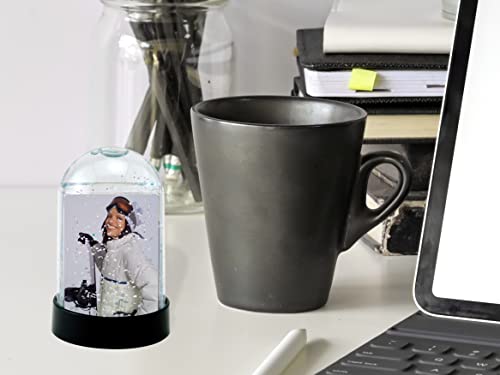 Neil Enterprises, Inc Neil Enterprises Inc. 1.75" x 2.75" Clear Vertical Photo Snow Globe - Image 4