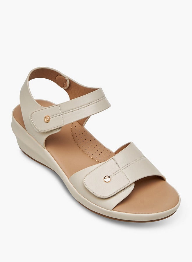 Flora Bella By Shoexpress Women Wedge Heel Sandals - Image 1