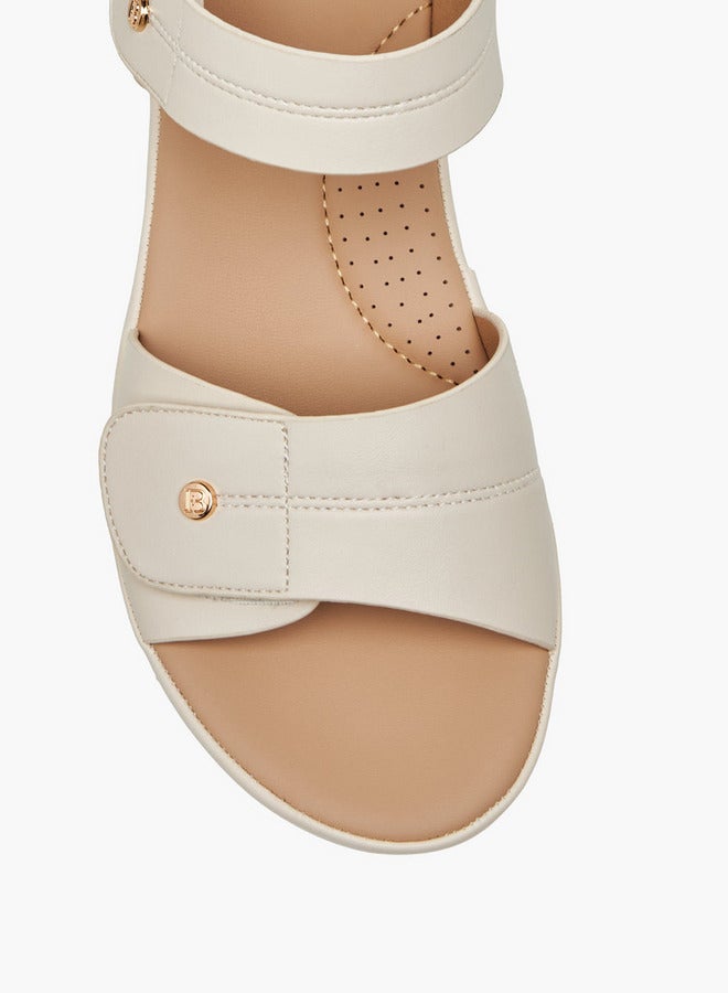 Flora Bella By Shoexpress Women Wedge Heel Sandals - Image 3