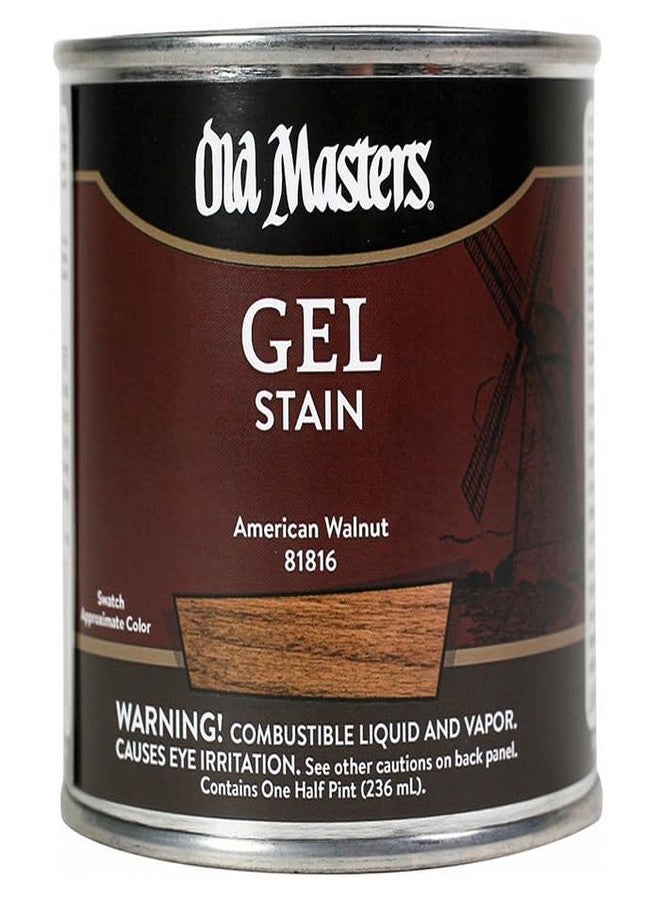 Old Masters 182299 1/2 Pint American Walnut Gel Stain Classics - Image 1