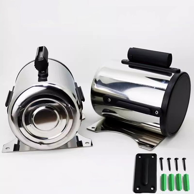 Retractable Belt Barrier, Wall Mount Safety Cordon Barrier, with Mounting Accessories, Sturdy Stainless Steel Housing (A 3M(9.8FT)) - Image 4