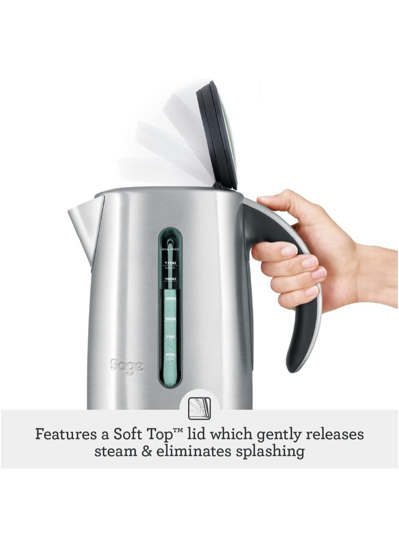 Sage - The Smart Kettle - 1.7L Quiet and Cordless Kettle with 5 varietal settings - UAE Version, 2 Year Manufacturer Warranty - pzsku/ZF18B71C7438C112B0CA1Z/45/_/1734604299/0d8bb7da-5dd8-4792-b0b9-abe84316e76c