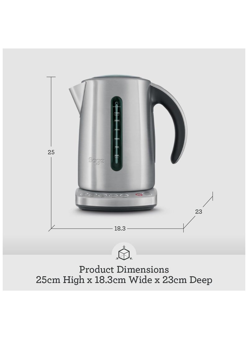 Sage - The Smart Kettle - 1.7L Quiet and Cordless Kettle with 5 varietal settings - UAE Version, 2 Year Manufacturer Warranty - pzsku/ZF18B71C7438C112B0CA1Z/45/_/1734604309/cdc770f3-f44e-416c-b072-7c6f249ae2d4