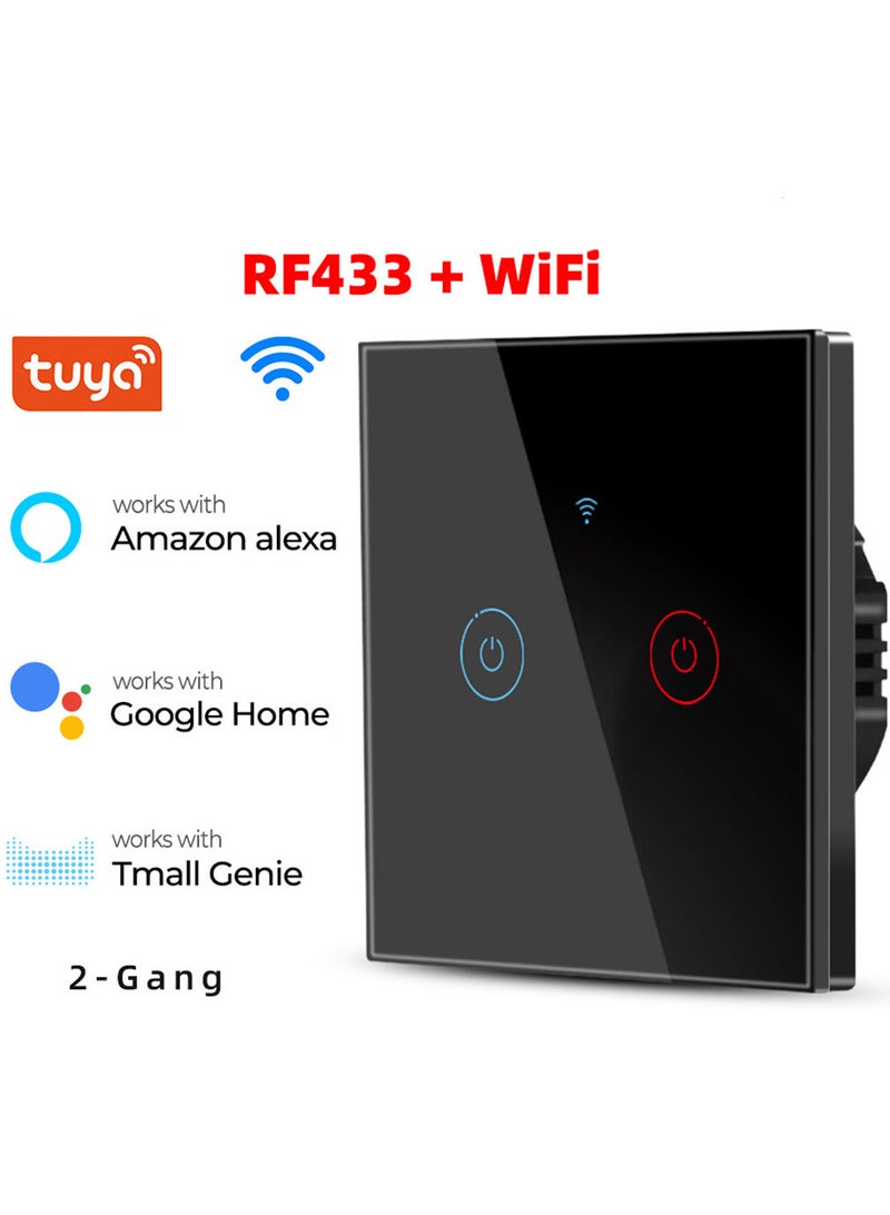 Smart home dual switch WIFI + RF433  - Image 1