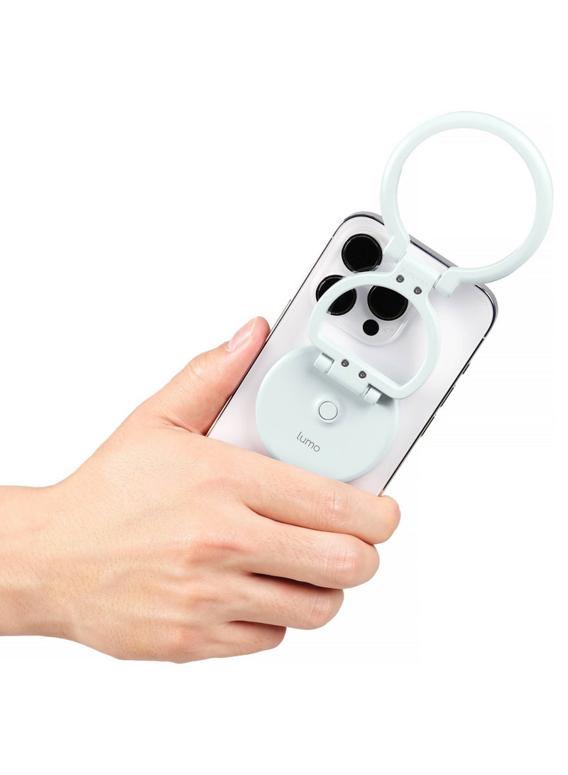 Nanlite Lumo Bi-Color LED Ring Light (Mint Blue) - Image 3