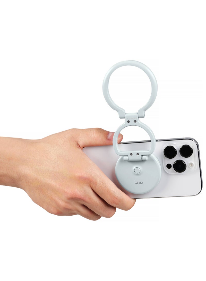 Nanlite Lumo Bi-Color LED Ring Light (Mint Blue) - Image 4