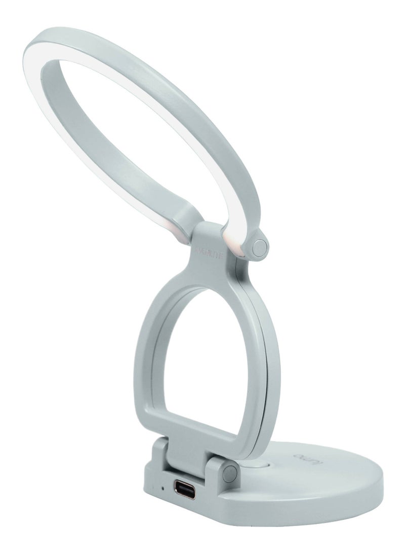 Nanlite Lumo Bi-Color LED Ring Light (Mint Blue) - Image 1