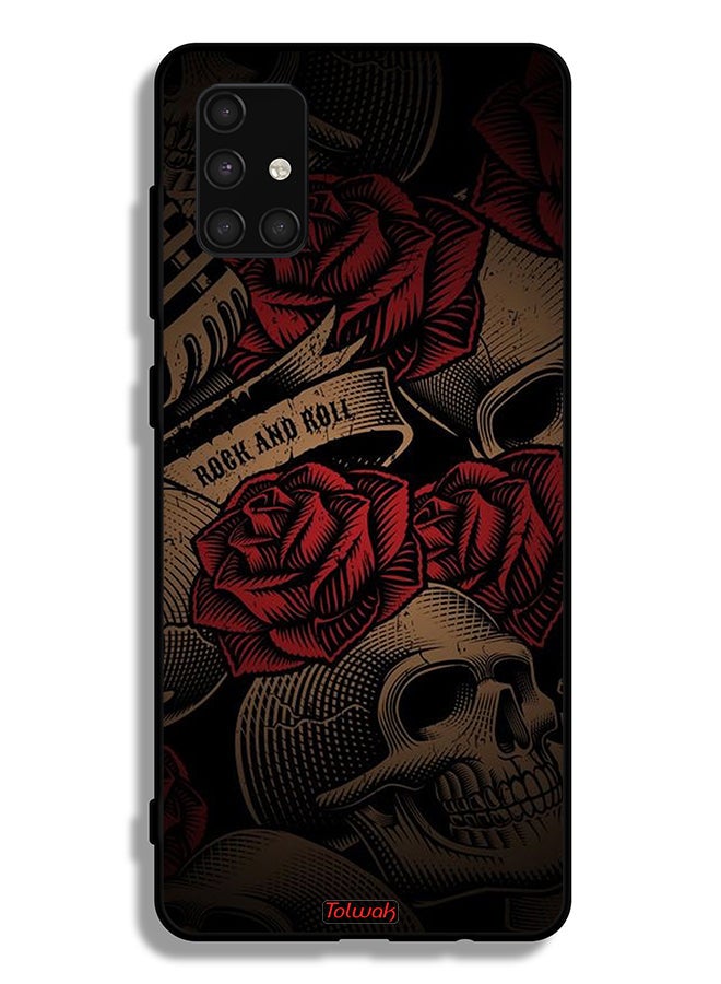 Tolwak Samsung Galaxy A71 4G Protective Case Cover Rok And Roll - Image 1